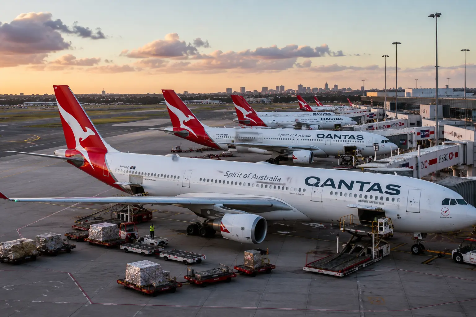Budget flights and airport travel